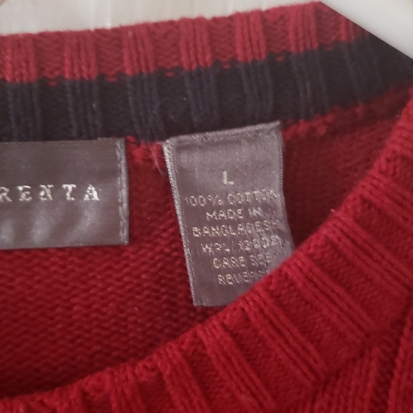 Men's Oscar De LA Renta classic Christmas sweater - Picture 4 of 8